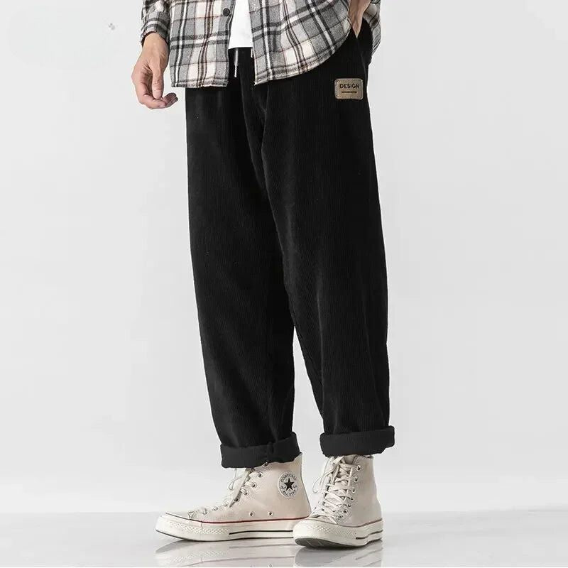 Men's Corduroy Straight Fit Pants