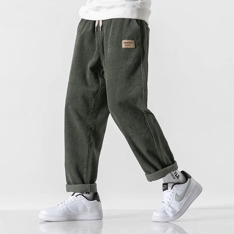 Men's Corduroy Straight Fit Pants