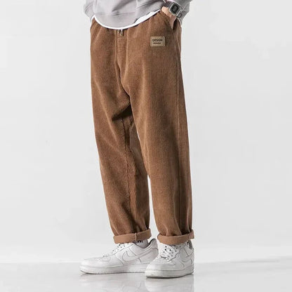 Men's Corduroy Straight Fit Pants