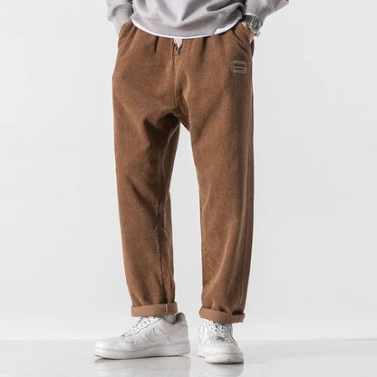 Men's Corduroy Straight Fit Pants