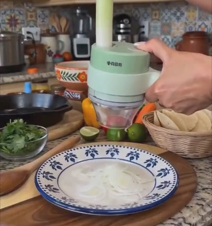 Volera Cordless 2-in-1 Prep Chopper & Slicer